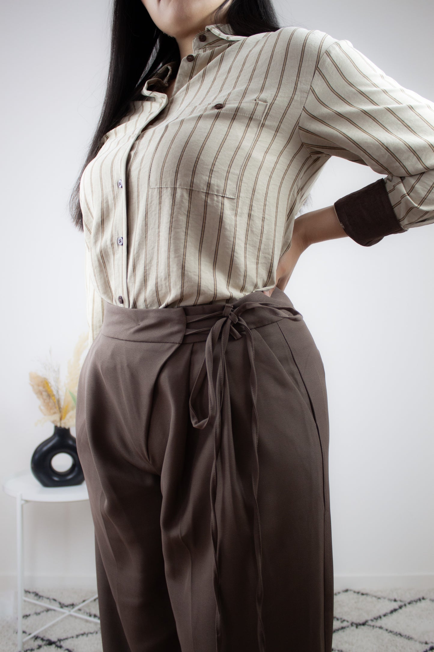 PANTALON LARA MARRON