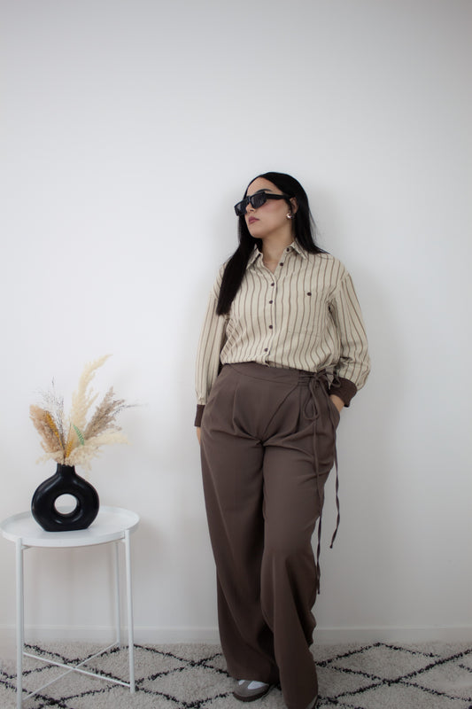 PANTALON LARA MARRON